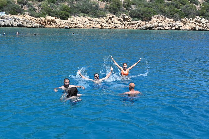6 Hours Private Charter Boat Tour with Lunch in Bodrum - Aquarius Bay swim break: time for views and easy snorkeling