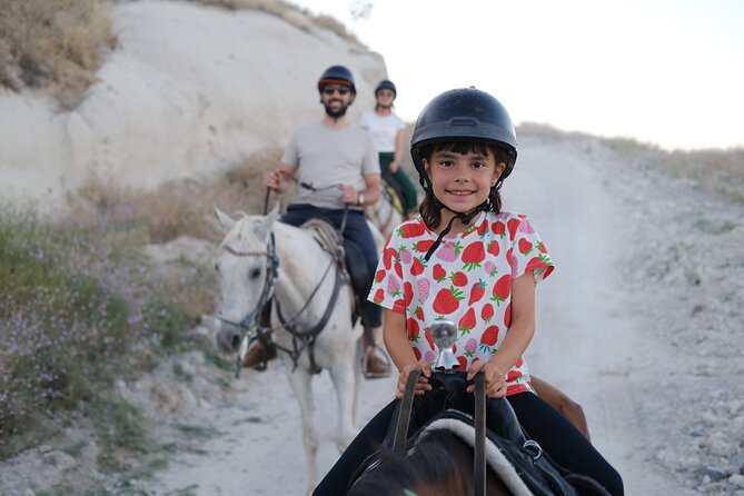Adventure in Cappadocia Horse Riding Sunset ,Daytime - Riding pace and safety: walk-and-look, plus a few steep spots to respect