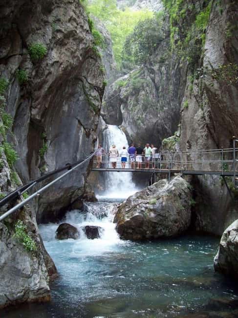 Alanya: 3 in 1 Tour Sapadere Waterfalls, Dim Stream,Dim Cave - Dim Cave 345 Meters Long: Stairs, Cool Air, and a Real Walking Experience