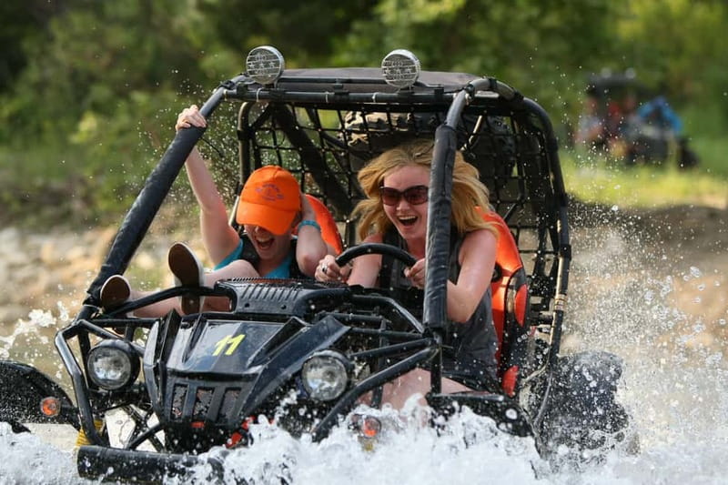 Alanya /Antalya /Side Rafting and Buggy, Quad Option Zipline - First, You Get to Köprülü Canyon (and That Changes the Day)