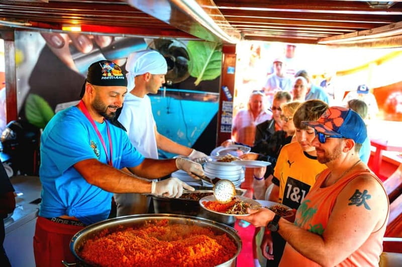 Alanya: Biggest Pirate Boat Tour with Soft Drinks and Lunch - On-board fun: games, DJ, foam party, and the crew energy
