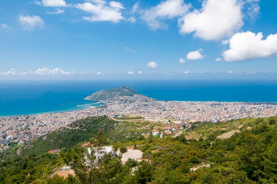Alanya: Captivating Views & Cultural Gems Tour w/ Cable Car - “I LOVE ALANYA” sign and the final photo window