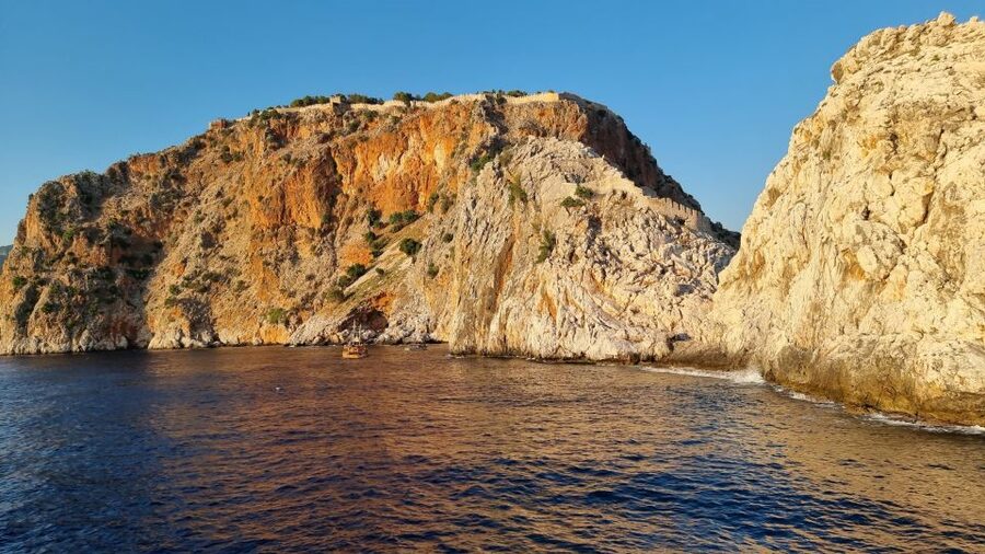Alanya: Catamaran Boat Trip with Sunbathing and Swimming - Where it starts: Alanya Harbor, Red Tower area, and your pickup choice