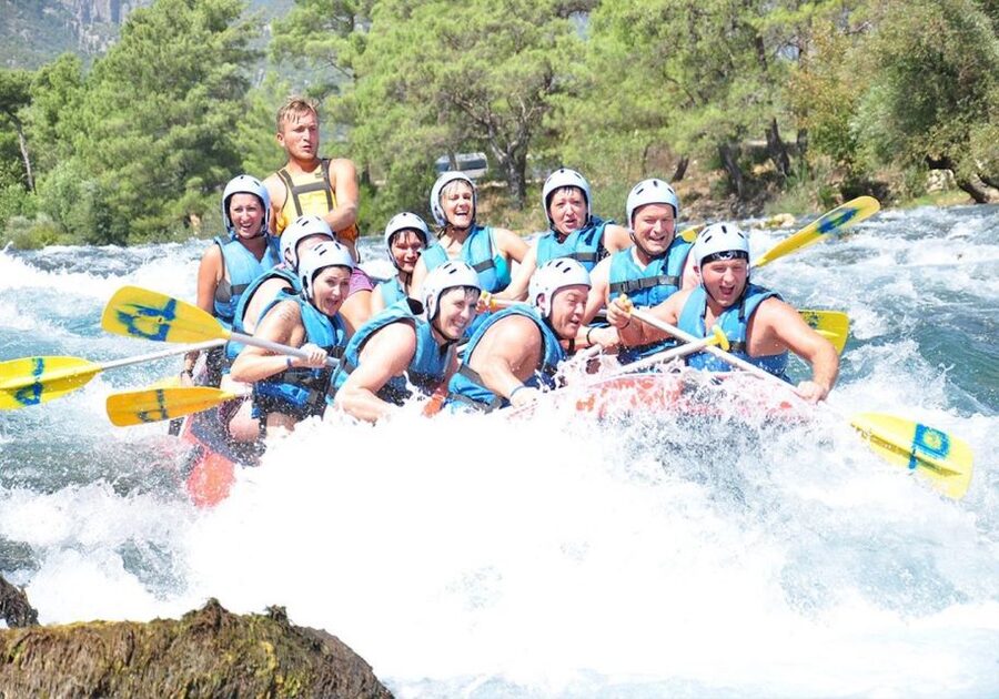 Alanya/City of Side: Canyoning, Rafting and Ziplining Tour - Rafting the Koprucay: 7 km, Lunch, Then Another Paddle