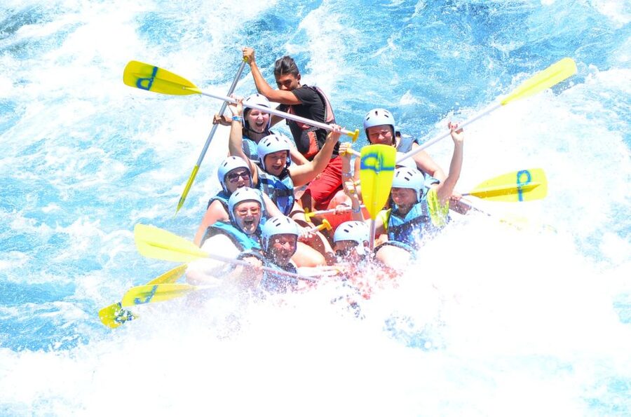 Alanya/City of Side: Canyoning, Rafting and Ziplining Tour - The Zipline Break Over the River: Short Flight, Big Views