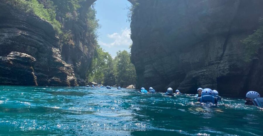 Alanya/City of Side: Canyoning, Rafting and Ziplining Tour - Canyoning in Koprulu Canyon, One Hour of Jumps and River Swim