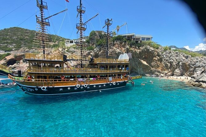 Alanya Grand Pirate Boat Tour with Lunch, Soft Drinks & Transfer - Hotel Pickup and Timing, Including the 9:00 Start