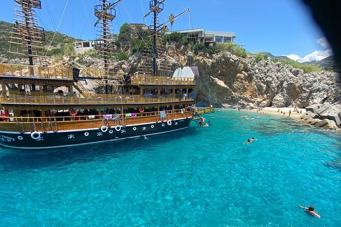 Alanya Grand Pirate Boat Tour with Lunch, Soft Drinks & Transfer - What to Bring So You Actually Enjoy the Swim Stops