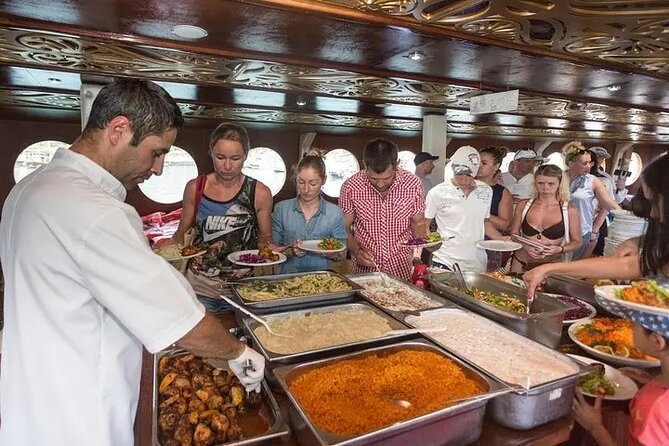 Alanya Grand Pirate Boat Tour with Lunch, Soft Drinks & Transfer - Sailing Out of Alanya Harbor: Views, Caves, and a Commentated Cruise