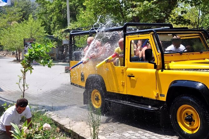 Alanya Jeep Safari with Off-Road, Lunch & Roundtrip Transfer - Hidden Waterfall and the Natural Pool Swim, Including the Water Fight Factor