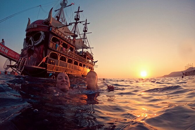 Alanya King of Vikingen All Inclusive Boat Tour - Getting There and Back: Meeting Point in Alanya and Pickup Rules