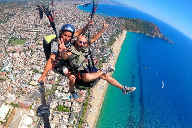 Alanya Paragliding Experience By Local Expert Pilots W/ Transfer - The actual flight over Cleopatra’s Bay: short, sweet, and weather-smart