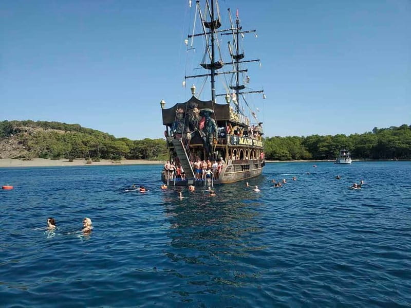 Alanya: Pirate Boat Trip with Meal, Drinks and Pickup Option - Lunch and Unlimited Soft Drinks, Plus What Costs Extra