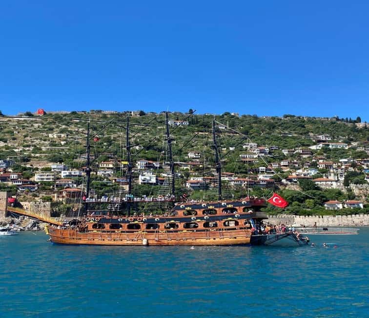 Alanya: Pirate Boat with Lunch and Unlimited Drinks - Onboard Lunch and Unlimited Soft Drinks: The Real Value Play