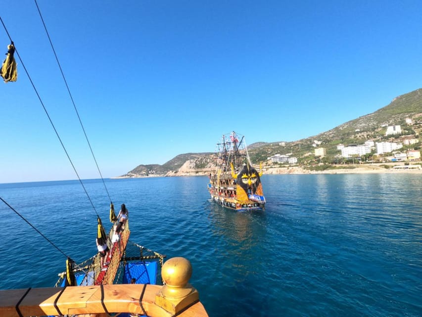 Alanya: Pirates Boat Trip with Lunch and Hotel Pickup - Cleopatra Beach for swimming time that feels worth it