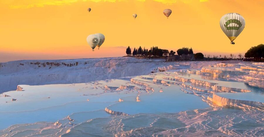 Alanya, Side, Antalya: Sunrise Balloon Tour in Pamukkale - The bird’s-eye to boots-on time: your two hours at Pamukkale