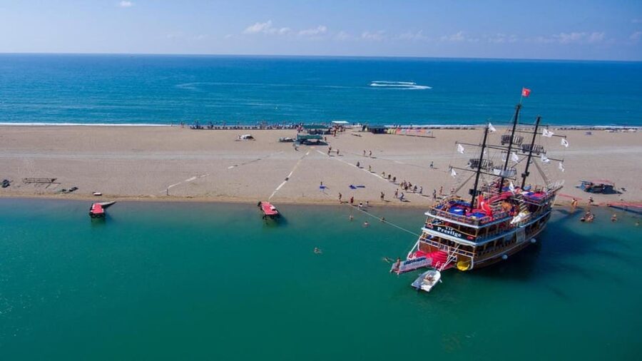 Alanya/Side: Manavgat River & Waterfall, Boat Tour, & Bazaar - The Manavgat River boat ride, plus the best kind of break: swimming