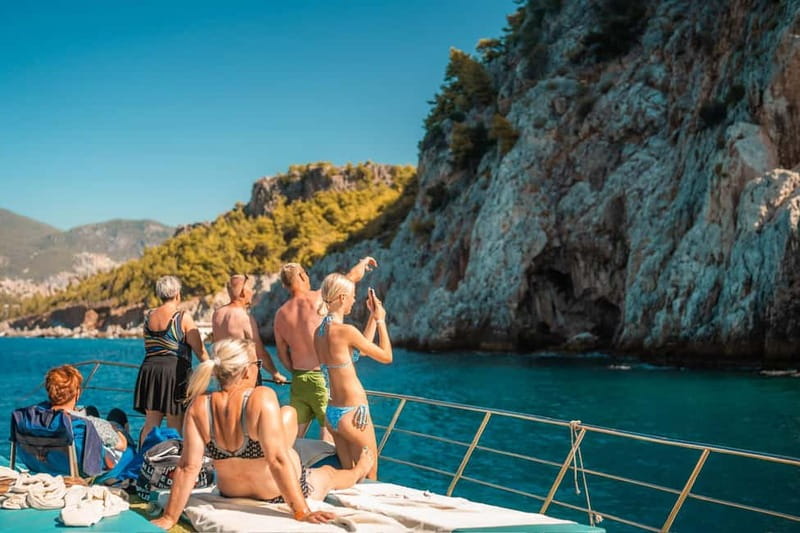 Alanya: Small-Group Boat Tour with Lunch and Soft Drinks - Four Caves Around Alanya Castle, Plus the Stories