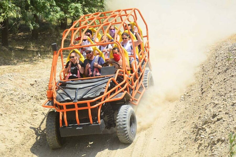 Alanya: Super Combo Quad, Buggy, Rafting & Zipline w/Lunch - Rafting on fresh water: safety first, then big fun
