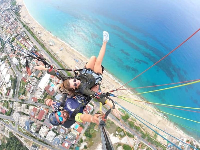 Alanya: Tandem Paragliding Experience with Video Option - Tandem Paragliding Above Alanya, With Cleopatra Beach as the Main Event