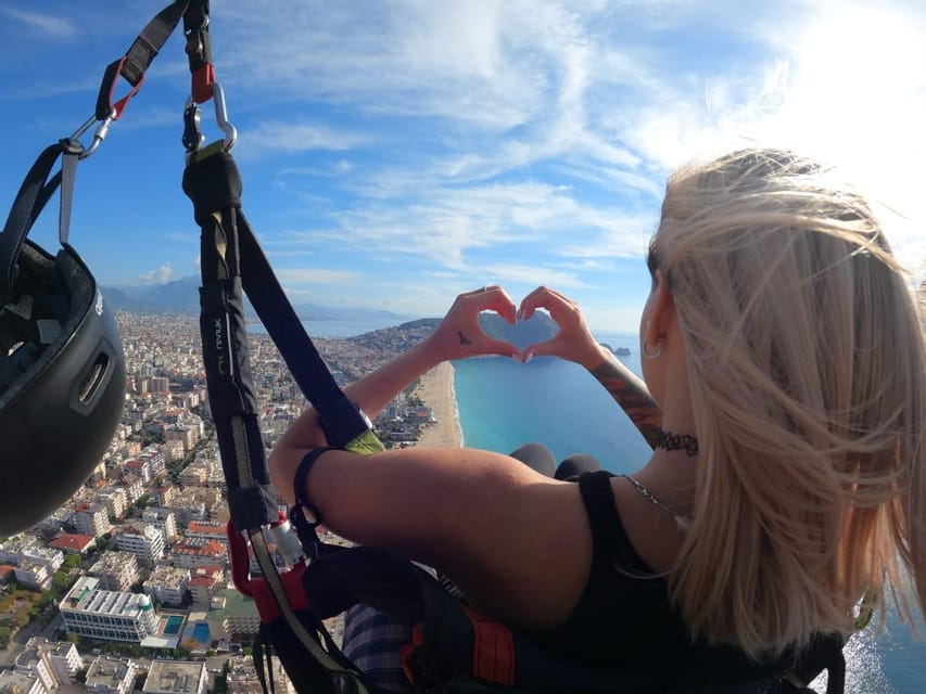Alanya: Tandem Paragliding Flight to Cleopatra Beach - The Run Before You Fly (Yes, You Actually Run)