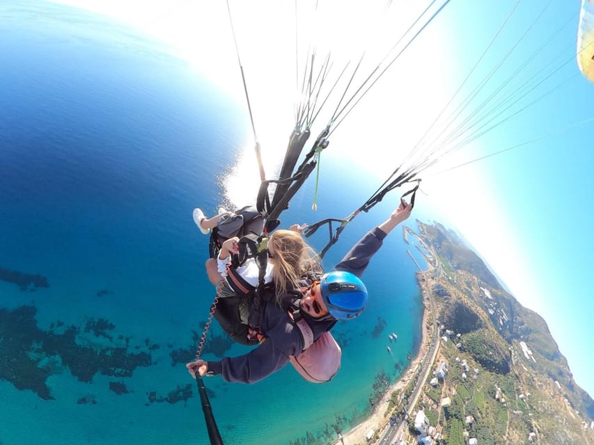 Alanya: Tandem Paragliding Flight to Cleopatra Beach - That Free-Fall Feeling, Then the Calm