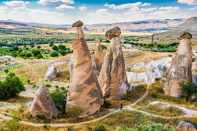 all inclusive/Day Trip Istanbul to Cappadocia Red Tour w Flight - Monks Valley, Devrent Valley, and Three Beauties: The Best Fairy Chimney Hits