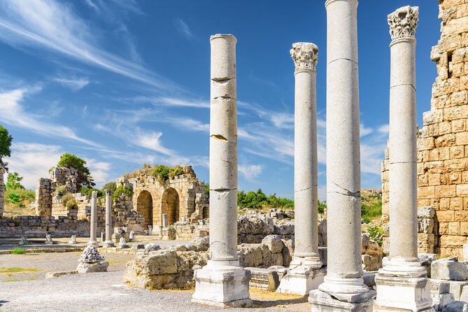 Ancient Perge, Aspendos Amphitheater & Manavgat Waterfalls Tour - Manavgat Waterfalls: cooling off after ancient stone