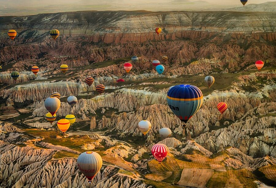 Antalya: 2-Day Guided Cappadocia Tour with Cave Hotel Option - Kaymakli-style Underground City, walking through defensive life underground