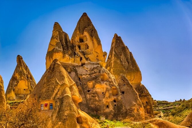 Antalya : 2 Days Cappadocia Tour w/ Option Cave Hotel Ballon Ride - Day 1 Stops: Saratli Underground, Uchisar Castle, and the Valleys