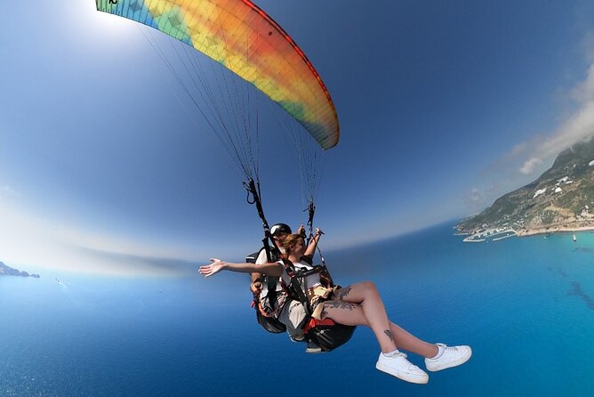 Antalya Alanya Paragliding Takeoff From 700 Meters - The bird’s-eye payoff, gliding over Alanya’s coast to Cleopatra Beach