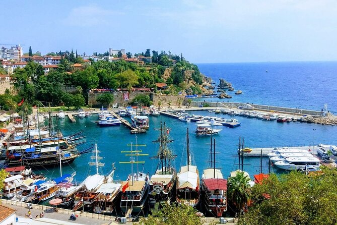 Antalya /Belek : Guided City Tour w/Cable Car & Waterfalls & Boat - Kaleiçi and Hadrian’s Gate: where the city feels real