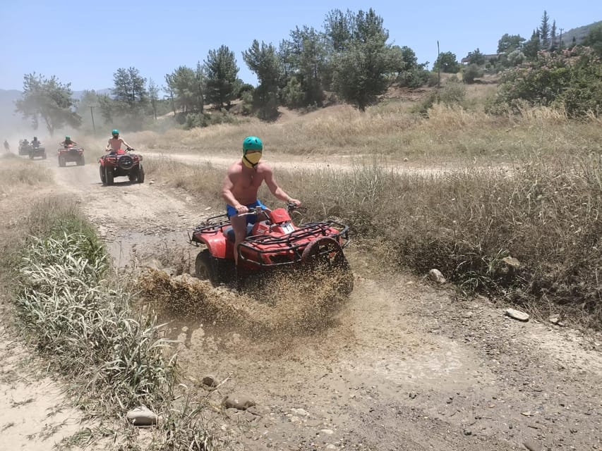 Antalya: Buggy or Quad and Rafting Tour with Lunch - Safety, insurance, and guides who manage the group