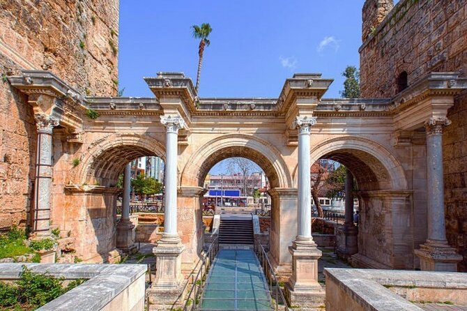 Antalya City Tour Duden Waterfalls, Old City & Boat Ride - Upper Düden Falls: Caves, Mills, and Underground Water Stories