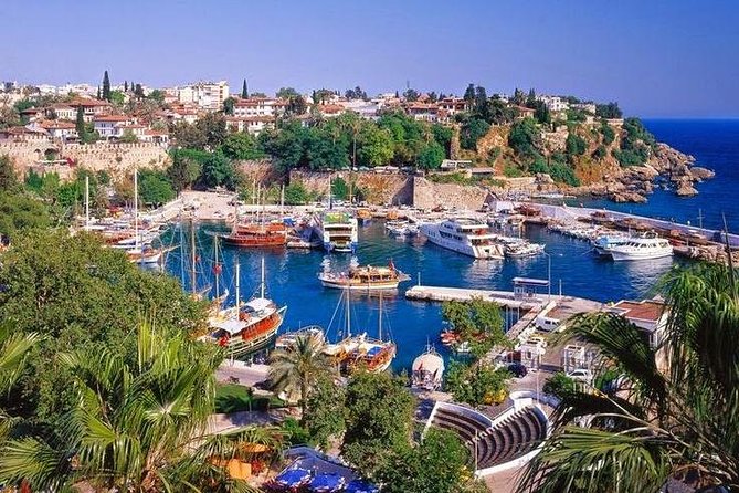 Antalya City Tour with Waterfalls and Boat trip - Lunch, Showroom Stops, and Bus Comfort Reality