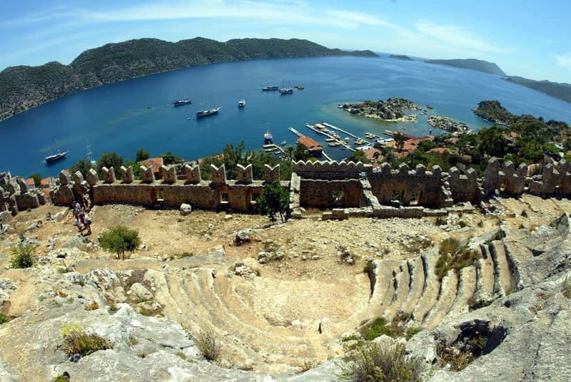 Antalya: Demre, Myra & Kekova Sunken City Boat Trip w/ Lunch - The full-day flow: Myra amphitheater to Kale (Demre)