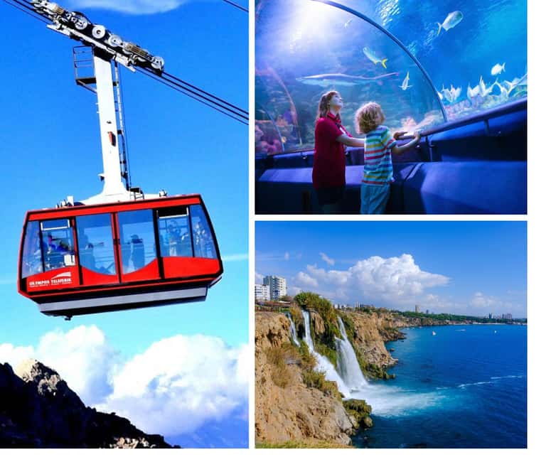 Antalya: Guided City Tour with Top 2 Waterfalls incl. Lunch - Lower Düden Waterfall: 30 Meters of Theater at Sea Level