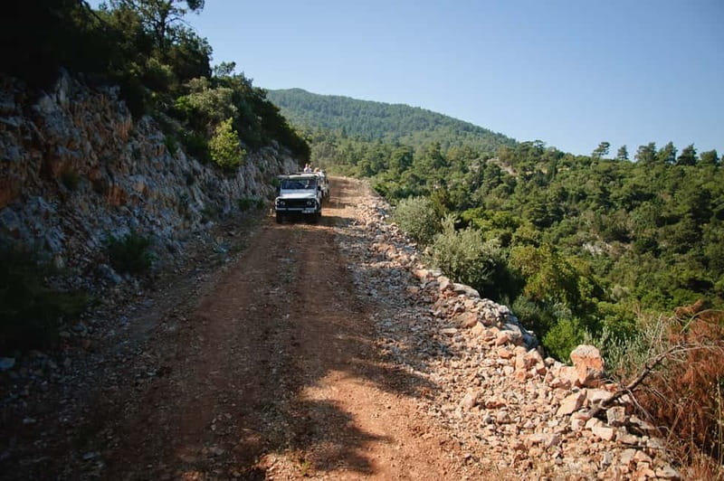 Antalya: Jeep Safari Adventure w/Lunch at Local Restaurant - Ucansu Waterfall natural pool: the payoff swim