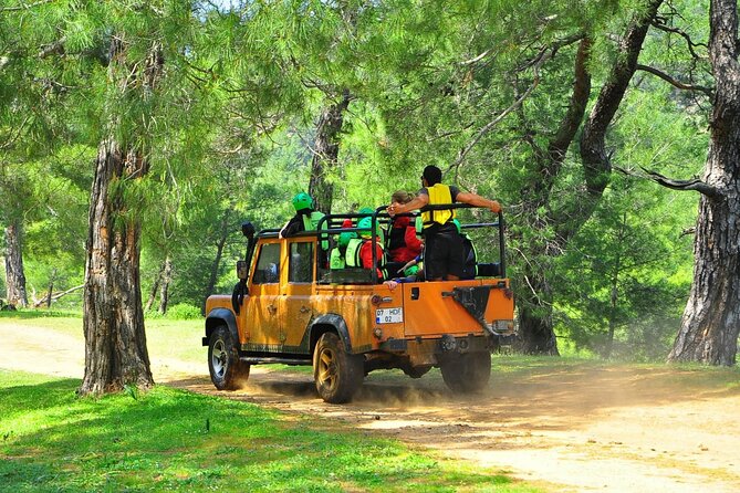 Antalya Jeep Safari Adventure with Lunch at Local Restaurant - Ucansu Waterfall and the Gebiz River Swim: plan to cool off