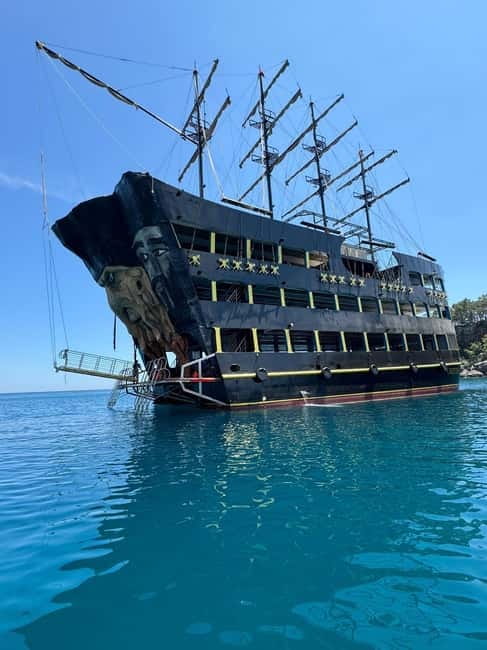 Antalya/Kemer: Boat Tour Visit Caves and Bays With Lunch - Pirate Cave: Underwater Secrets and a Proper Swim Pause