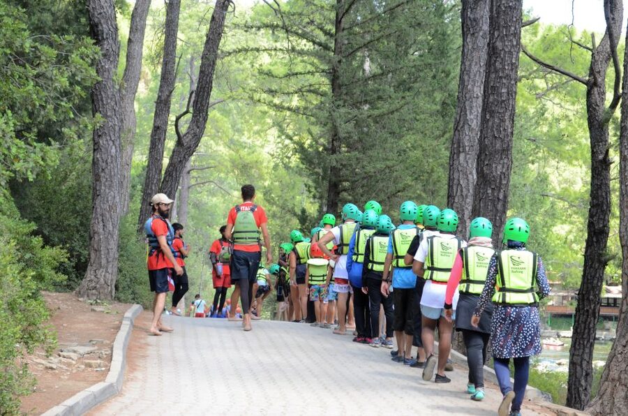 Antalya/Kemer: Koprulu Canyon Whitewater Rafting with Lunch - Koprulu Canyon rafting, the 14 km ride with 10 real rapids