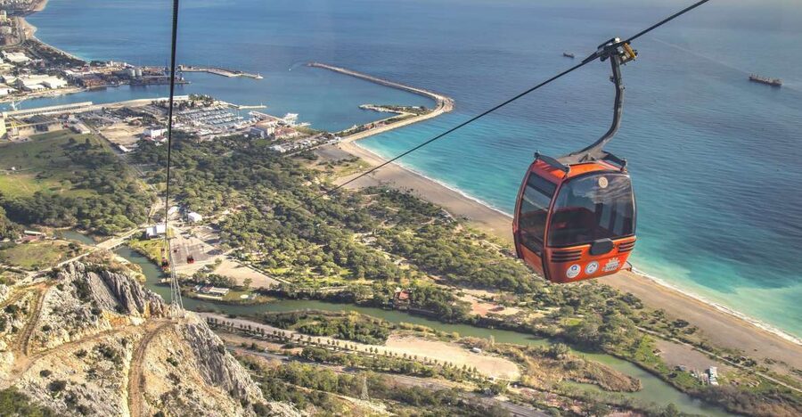 Antalya/Kemer: Old City, Waterfalls, Olympos Cable Car, Boat - Kaleici Old Town Walk: Hadrianus Gate, Fluted Minaret, and the Clock Tower