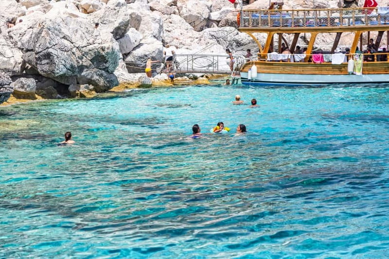 Antalya/Kemer: Suluada & Adrasan Boat Trip with Lunch - Suluada Island: White Beaches and Crystal Water You Can Actually Swim In