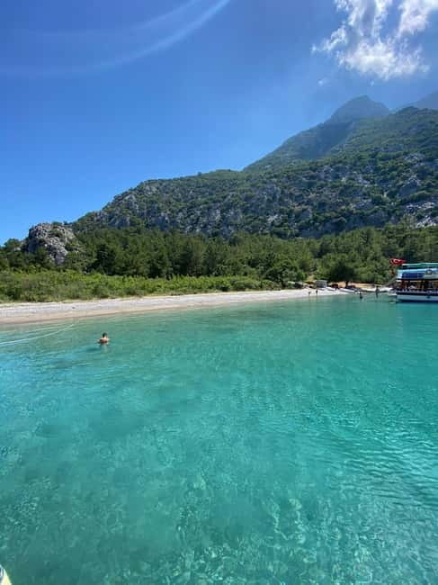 Antalya/Kemer: Suluada Boat Tour with Bays & Maldives Beach - Adrasan Beach as the final swim and scenery push