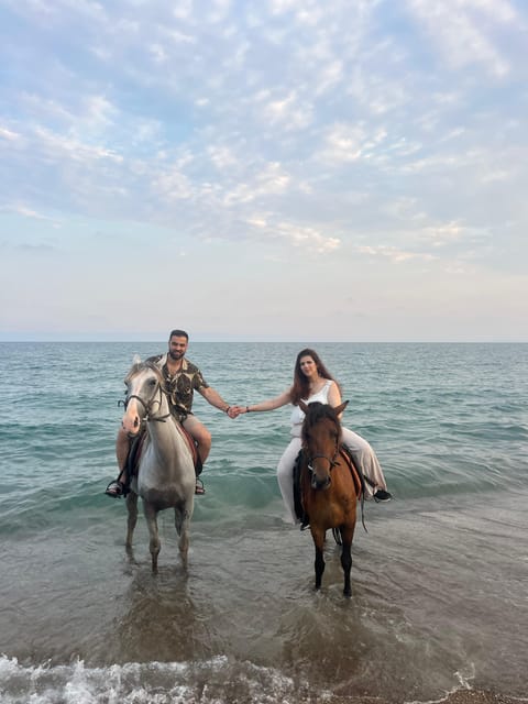 Antalya: Lara Beach & Forrest Horse Riding Safari - Getting started: quick instructions, helmet, and real safety