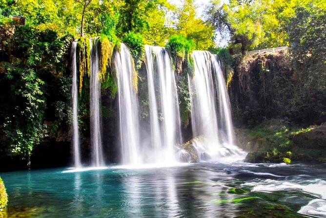 Antalya Luxury Old Town Tour with Cable Car & Boat Trip - Upper Düden Waterfalls: calmer grounds and cave-like paths
