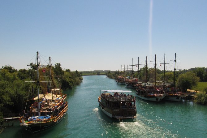 Antalya: Manavgat River Cruise, Waterfalls and Market Tour - Boat time on the Manavgat River: views and a real swim option