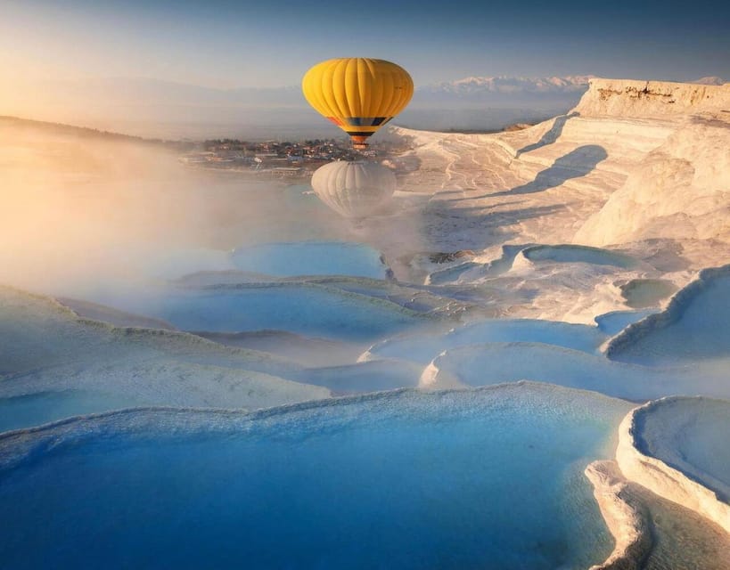 Antalya: Pamukkale Guided Tour With Optional Balloon Flight - Sunrise balloon over Pamukkale, and why that timing matters