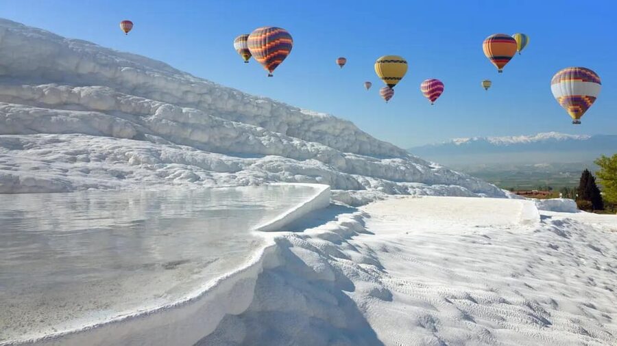 Antalya: Pamukkale Guided Tour With Optional Balloon Flight - Hierapolis ruins: what you gain with a guide, and how to manage expectations