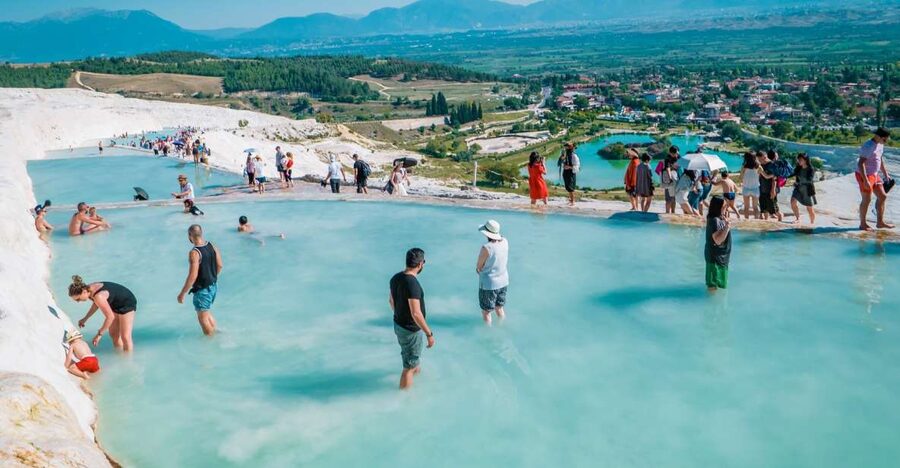 Antalya: Pamukkale Hot Springs & Hierapolis Small Group Tour - Quick takeaways